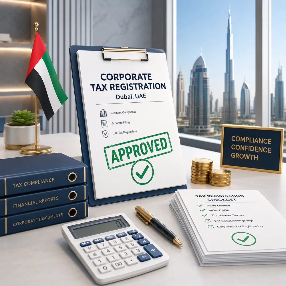 Corporate tax registration services in Dubai and across the UAE