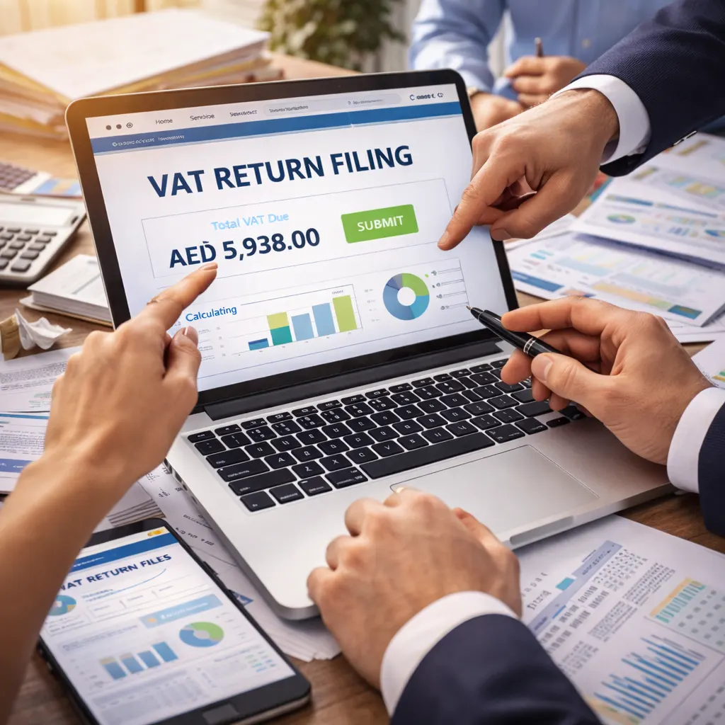 VAT return filing consultants helping businesses stay FTA compliant