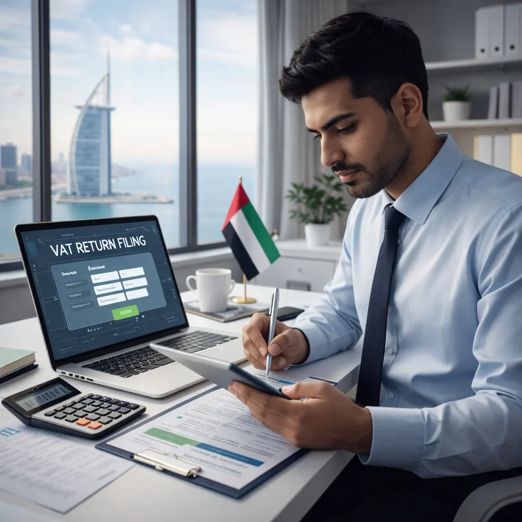 UAE VAT return filing services ensuring accurate and timely tax submission